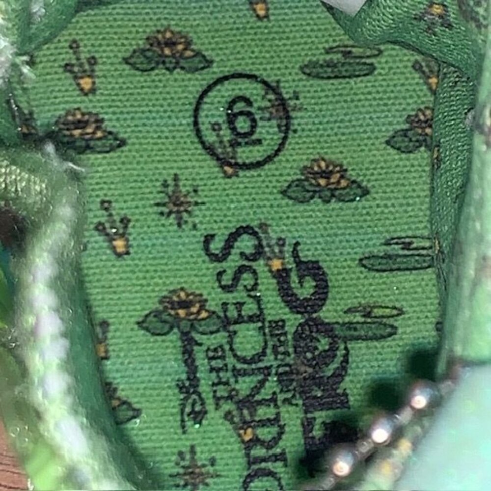 Ground Up Disney Princess and the Frog Tiana Hightop Side Zip Baby Shoes Size 6 - Picture 11 of 14